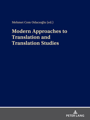 cover image of Modern Approaches to Translation and Translation Studies